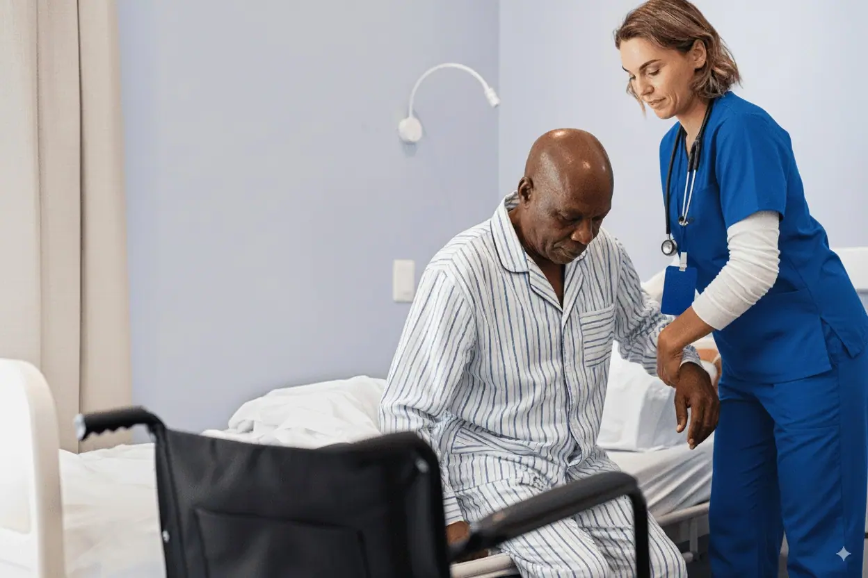 Transfer to Wheelchair - Part 1